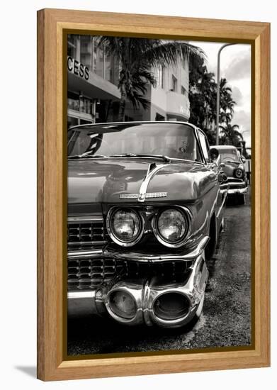 Classic Cars of Miami Beach-Philippe Hugonnard-Framed Premier Image Canvas