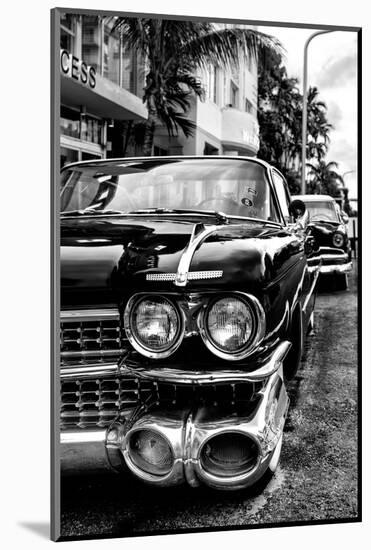 Classic Cars of Miami Beach-Philippe Hugonnard-Mounted Photographic Print