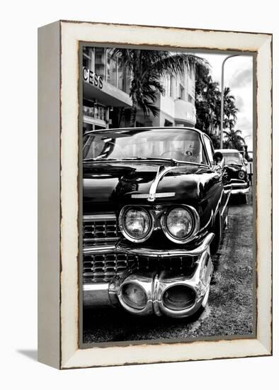 Classic Cars of Miami Beach-Philippe Hugonnard-Framed Premier Image Canvas