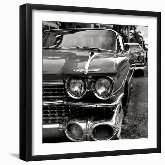 Classic Cars of Miami Beach-Philippe Hugonnard-Framed Photographic Print