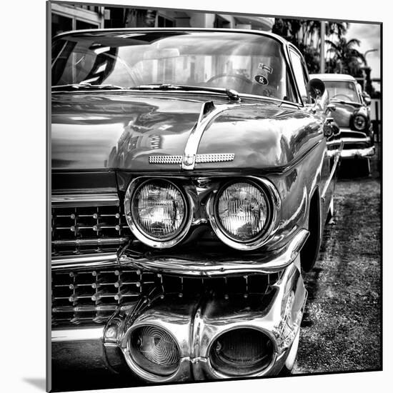 Classic Cars of Miami Beach-Philippe Hugonnard-Mounted Photographic Print