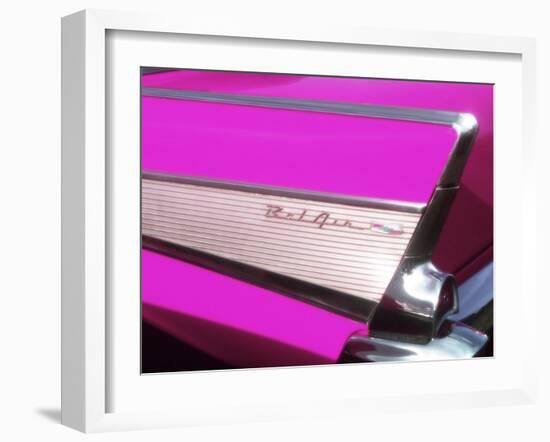 Classic Chevrolet Bel Air-Bill Bachmann-Framed Photographic Print