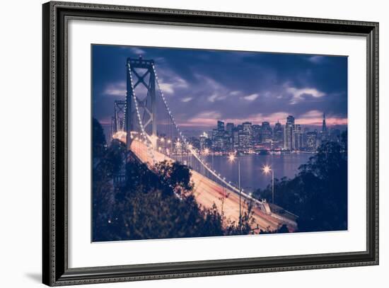 Classic City by the Bay, San Francisco-Vincent James-Framed Photographic Print