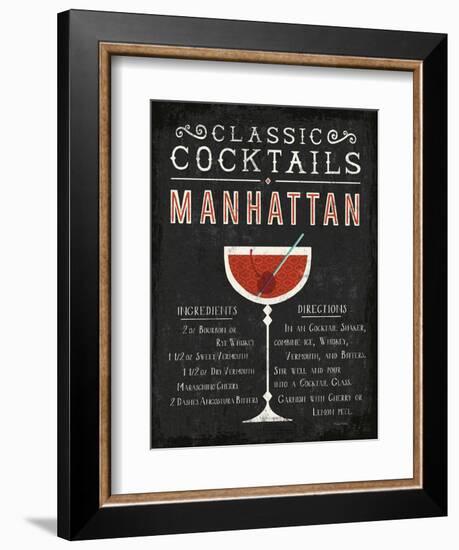 Classic Cocktail Manhattan-Michael Mullan-Framed Art Print