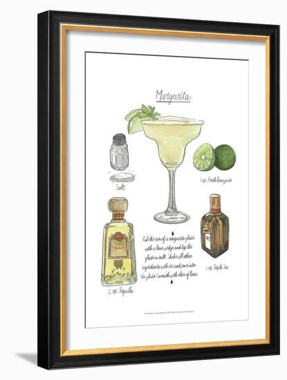 Classic Cocktail - Margarita-Naomi McCavitt-Framed Art Print