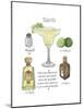 Classic Cocktail - Margarita-Naomi McCavitt-Mounted Art Print