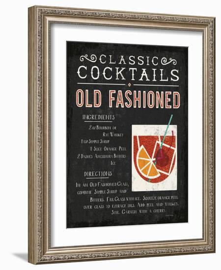 Classic Cocktail Old Fashioned-Michael Mullan-Framed Art Print