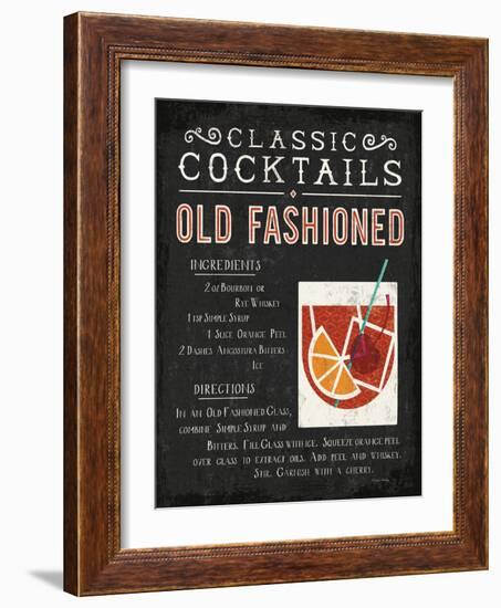 Classic Cocktail Old Fashioned-Michael Mullan-Framed Art Print