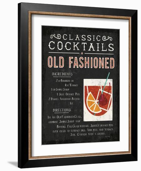 Classic Cocktail Old Fashioned-Michael Mullan-Framed Art Print