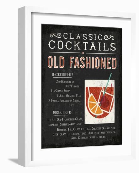 Classic Cocktail Old Fashioned-Michael Mullan-Framed Art Print