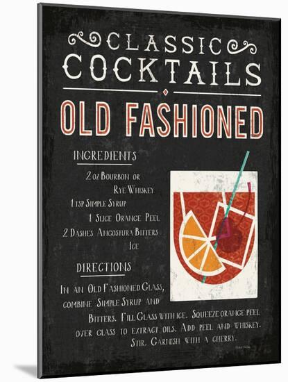 Classic Cocktail Old Fashioned-Michael Mullan-Mounted Art Print