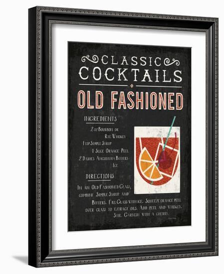 Classic Cocktail Old Fashioned-Michael Mullan-Framed Art Print