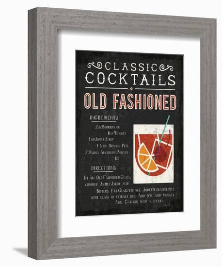 Classic Cocktail Old Fashioned-Michael Mullan-Framed Premium Giclee Print