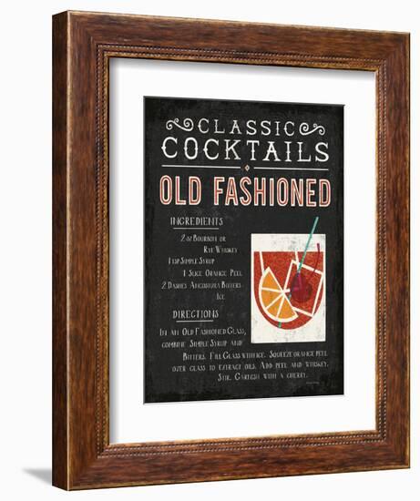 Classic Cocktail Old Fashioned-Michael Mullan-Framed Premium Giclee Print