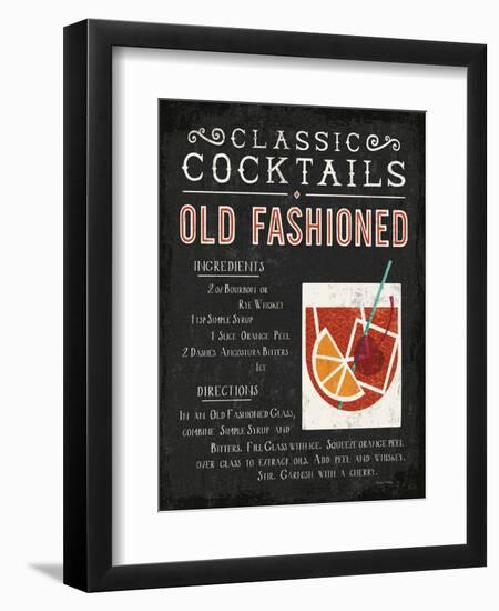 Classic Cocktail Old Fashioned-Michael Mullan-Framed Premium Giclee Print