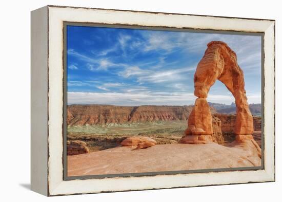 Classic Delicate Arch-Vincent James-Framed Premier Image Canvas