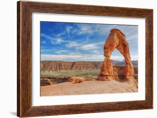 Classic Delicate Arch-Vincent James-Framed Photographic Print