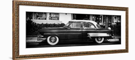 Classic Ford Cars of South Beach - Miami - Florida-Philippe Hugonnard-Framed Photographic Print