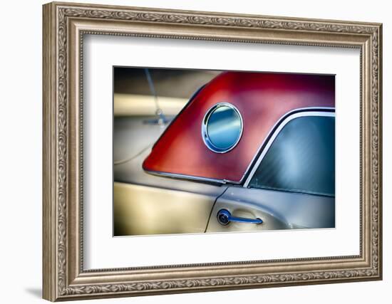 Classic Ford Thunderbird Hardtop Detail with a Porthole Window-George Oze-Framed Photographic Print