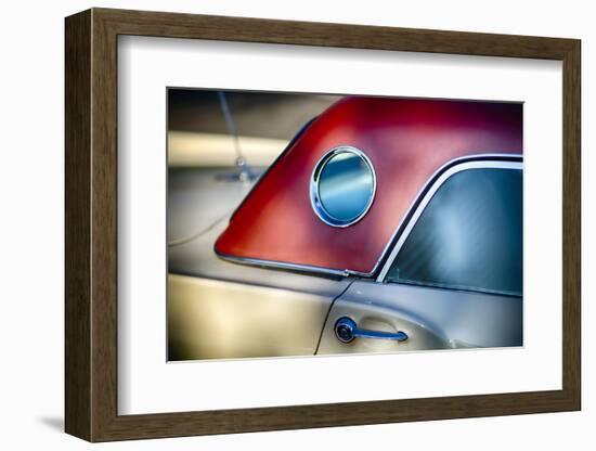 Classic Ford Thunderbird Hardtop Detail with a Porthole Window-George Oze-Framed Photographic Print