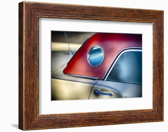 Classic Ford Thunderbird Hardtop Detail with a Porthole Window-George Oze-Framed Photographic Print