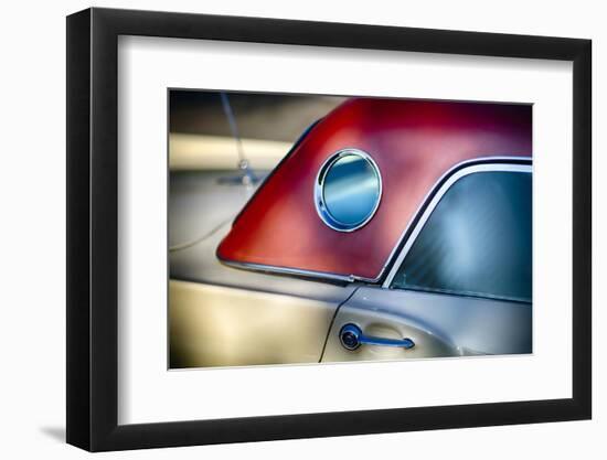 Classic Ford Thunderbird Hardtop Detail with a Porthole Window-George Oze-Framed Photographic Print