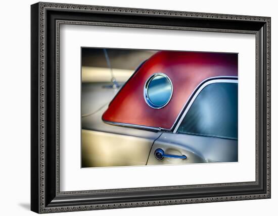 Classic Ford Thunderbird Hardtop Detail with a Porthole Window-George Oze-Framed Photographic Print