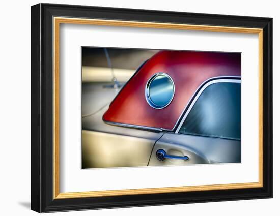 Classic Ford Thunderbird Hardtop Detail with a Porthole Window-George Oze-Framed Photographic Print