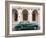Classic Green American Car Parked Outside the National Ballet School, Havana, Cuba-Lee Frost-Framed Photographic Print