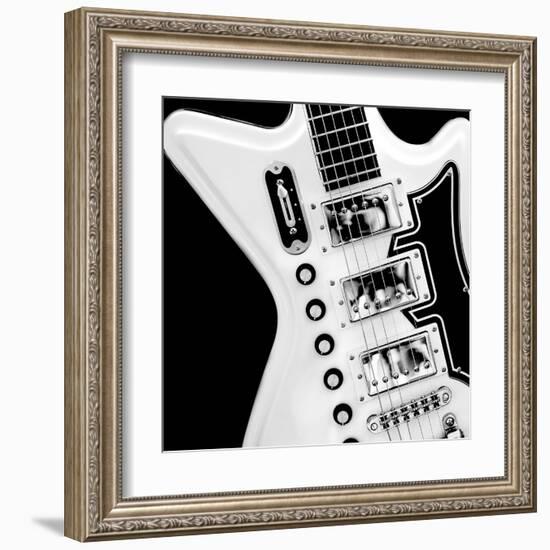 Classic Guitar Detail II-Richard James-Framed Art Print