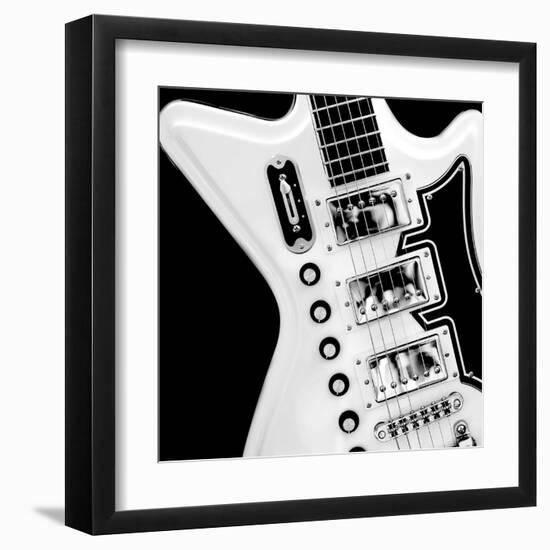 Classic Guitar Detail II-Richard James-Framed Art Print