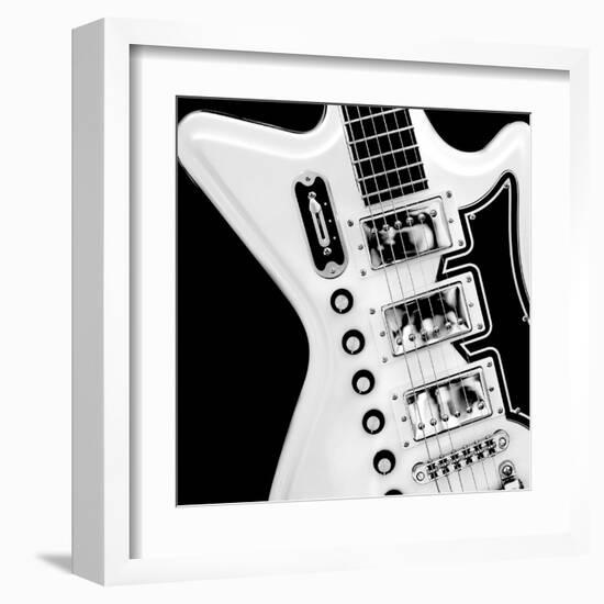 Classic Guitar Detail II-Richard James-Framed Art Print