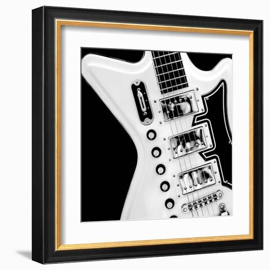 Classic Guitar Detail II-Richard James-Framed Art Print