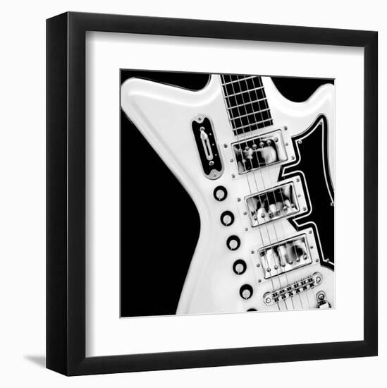 Classic Guitar Detail II-Richard James-Framed Art Print