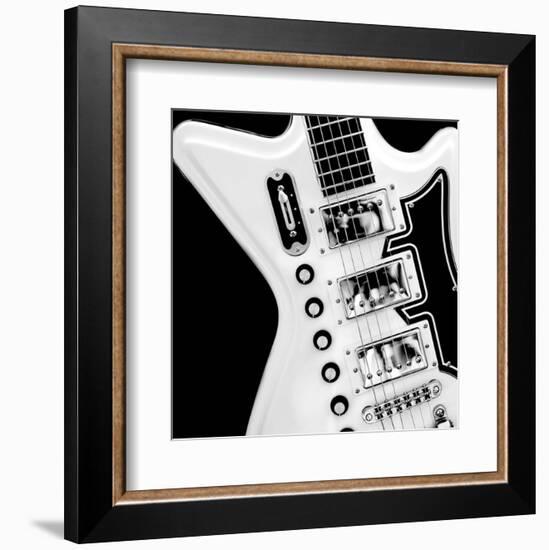 Classic Guitar Detail II-Richard James-Framed Art Print