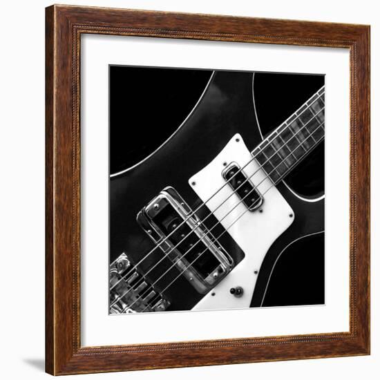 Classic Guitar Detail III-Richard James-Framed Giclee Print