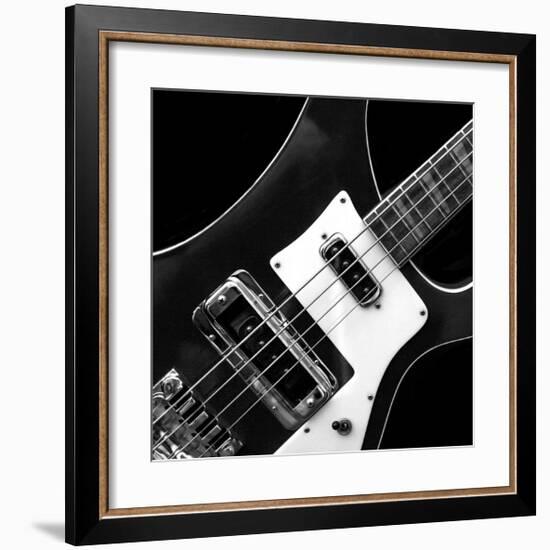 Classic Guitar Detail III-Richard James-Framed Giclee Print