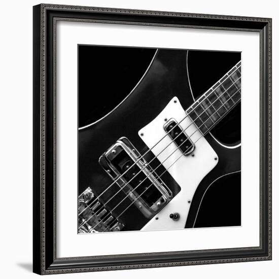 Classic Guitar Detail III-Richard James-Framed Giclee Print