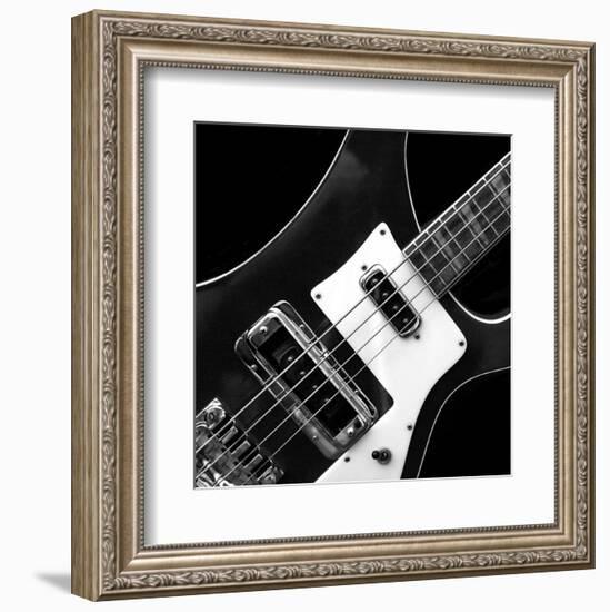 Classic Guitar Detail III-Richard James-Framed Art Print