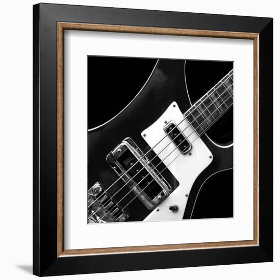 Classic Guitar Detail III-Richard James-Framed Art Print