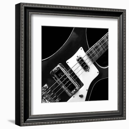 Classic Guitar Detail III-Richard James-Framed Art Print