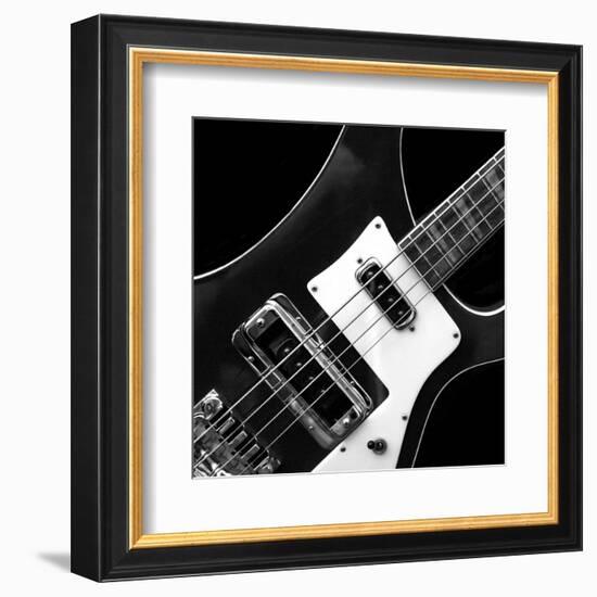 Classic Guitar Detail III-Richard James-Framed Art Print