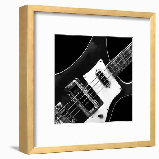 Classic Guitar Detail III-Richard James-Framed Art Print