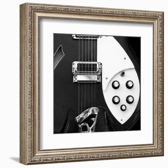 Classic Guitar Detail IV-Richard James-Framed Art Print