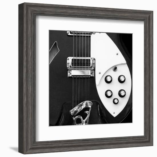 Classic Guitar Detail IV-Richard James-Framed Art Print