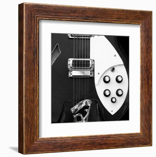 Classic Guitar Detail IV-Richard James-Framed Art Print