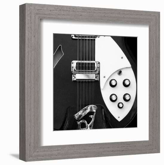 Classic Guitar Detail IV-Richard James-Framed Art Print