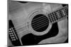 Classic Guitar Detail IX-Richard James-Mounted Art Print