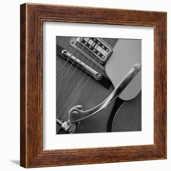 Classic Guitar Detail VII-Richard James-Framed Art Print