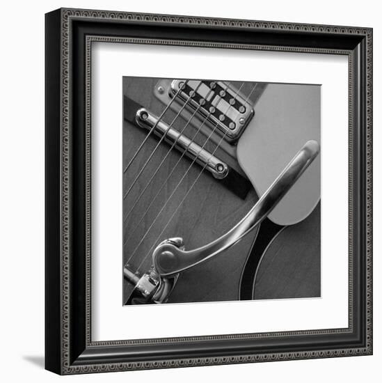 Classic Guitar Detail VII-Richard James-Framed Art Print